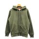 ����š�Supreme Hood Logo Thermal Zip Up Hoodie M ������ ����ץ꡼���OȾ�ġ�