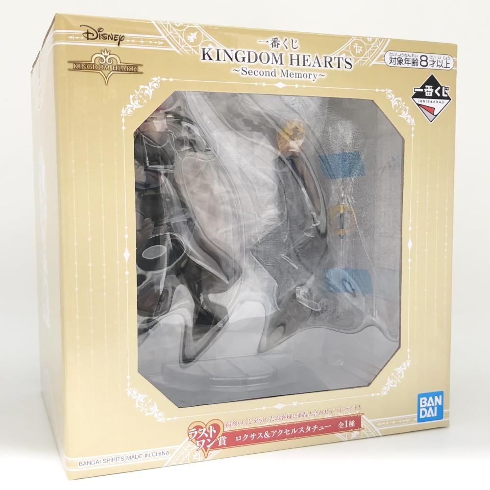 BANDAI - 【中古】未開封 一番くじ KINGDOM HEARTS～Second Memory～ ラストワン賞 ロクサス＆アクセルスタチュー キングダムハーツ キンハー[17][240017700660] Amazon.co.jp: バンダイ(BANDAI) 一番くじ KINGDOM HEARTS