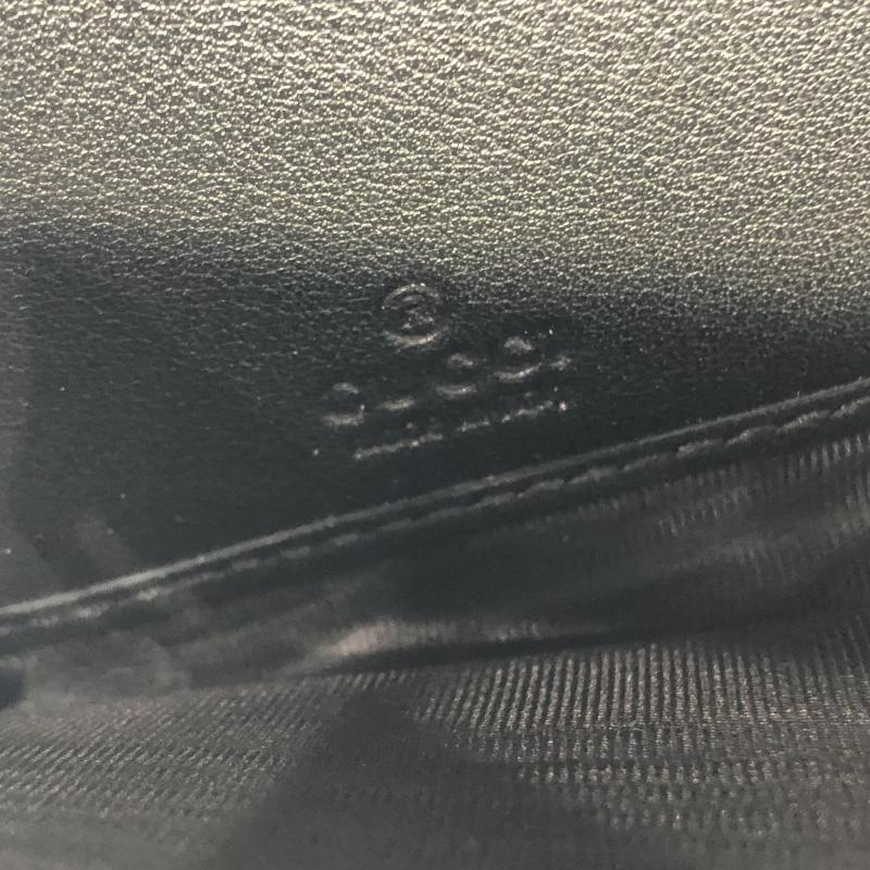 ����š�GUCCI BASKET �饦��ɥե����ʡ� �֥�å� 658839�����å���O˭�ġ�