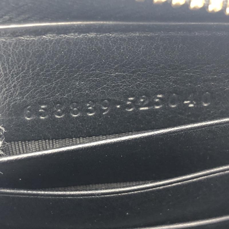 ����š�GUCCI BASKET �饦��ɥե����ʡ� �֥�å� 658839�����å���O˭�ġ�