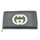����š�GUCCI BASKET �饦��ɥե����ʡ� �֥�å� 658839�����å���O˭�ġ�