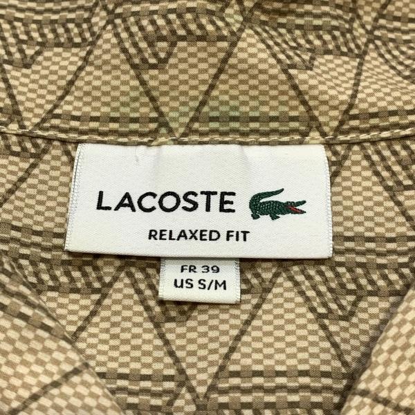 šLACOSTE 륪СΥץȥץ󥫥顼 S/M ١OŹ