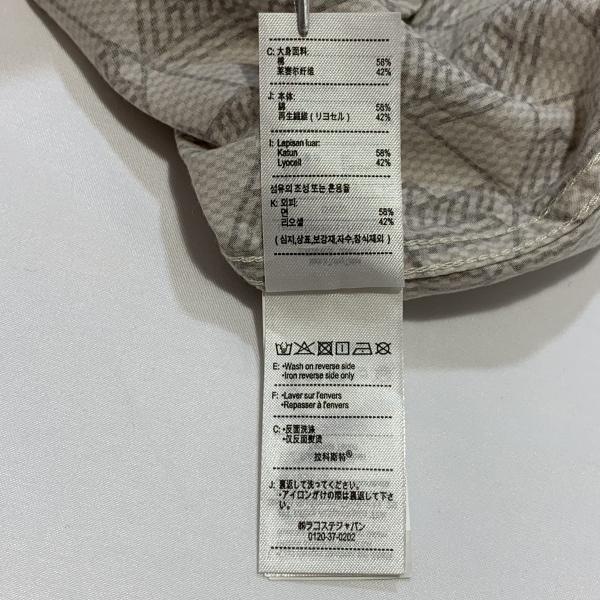 šLACOSTE 륪СΥץȥץ󥫥顼 S/M ١OŹ