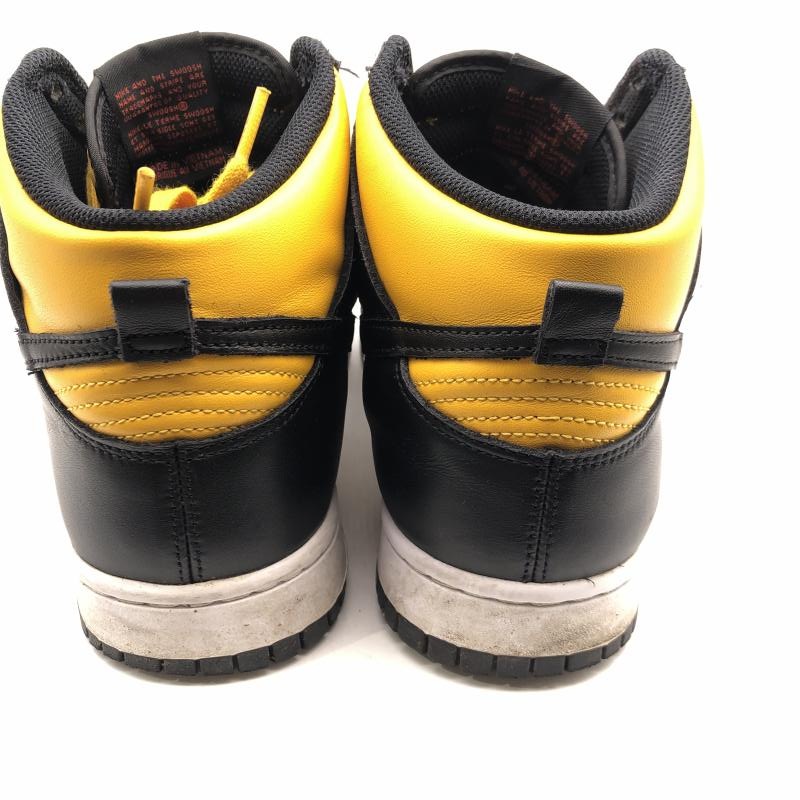 ����š�Nike Dunk High "University Gold and Black" 28.5cm DD1399-700 �ʥ��� ���� �ϥ� "��˥С����ƥ�������� ����� �֥�å�"��O˭�ġ�
