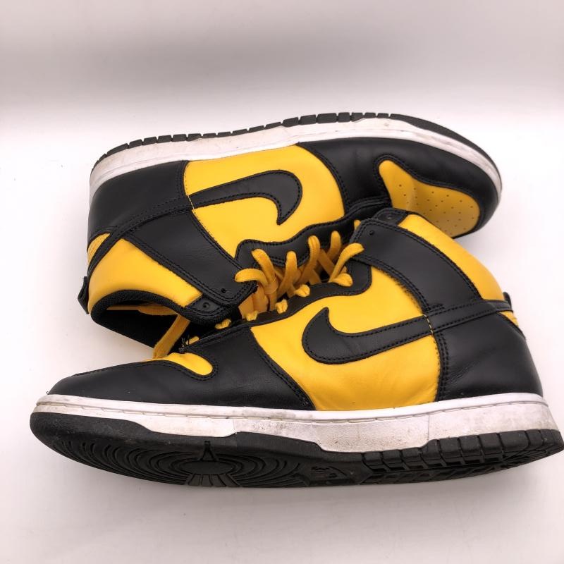����š�Nike Dunk High "University Gold and Black" 28.5cm DD1399-700 �ʥ��� ���� �ϥ� "��˥С����ƥ�������� ����� �֥�å�"��O˭�ġ�