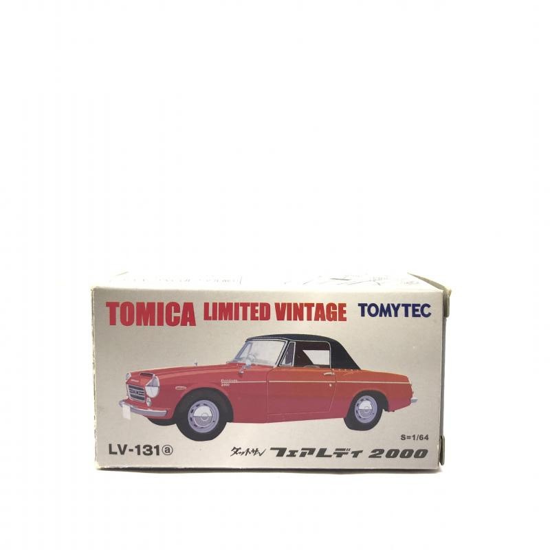 中古】開封・箱傷み有）1/64 トミーテック TLV-131a ダットサン