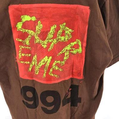 ����š�Supreme Paint Tee ������XL �֥饦���O̾�Ų��ߤʤȡ�