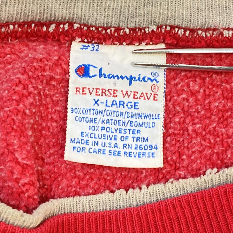 ����šۥ����ԥ��� 90s Champion ��С����������� �����������å� USA�� ��å� ������XL �����ԥ����O������