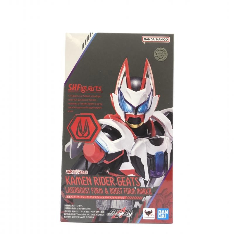 中古フィギュア S.H.Figuarts 仮面ライダーギーツ レーザーブーストフォーム＆ブーストフォームマークII 「仮面ライダ 新品未開封 仮面ライダーギーツ マグナムブースト
