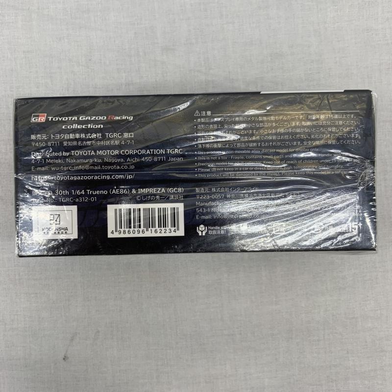 ����š�1/64 TOYOTA GAZOO RACING Ƭʸ��D 30th Trueno AE86 & IMPREZA GC8 Ƭʸ��D 30th Anniversary 2days�����O���ġ�