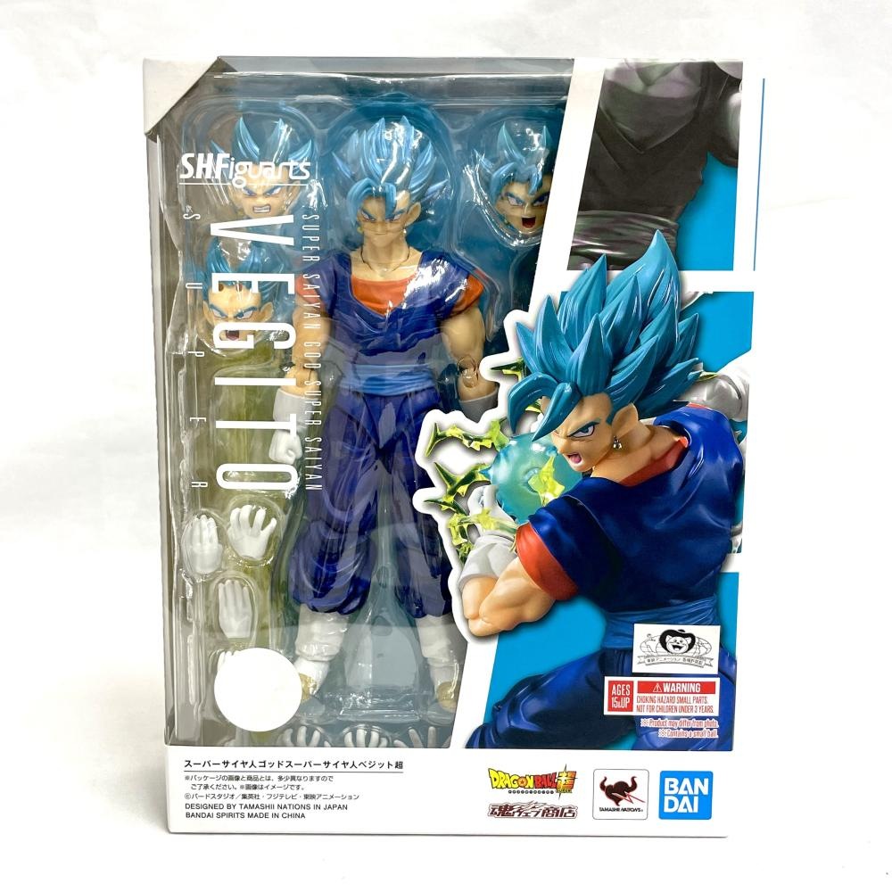 中古】開封)S.H.Figuarts 超サイヤ人ゴッド超サイヤ人 ベジット -超