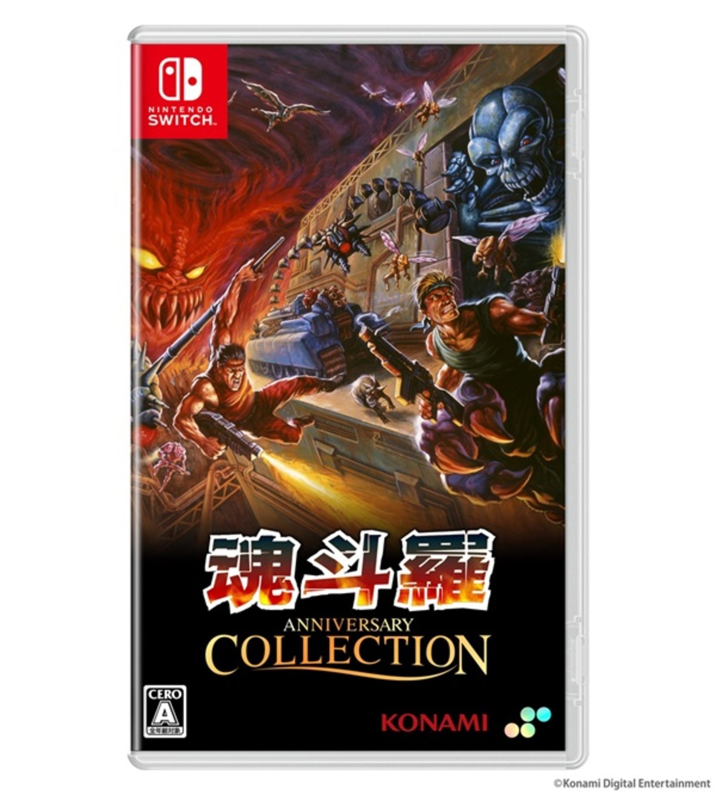 【新品未開封】北米版 魂斗羅 アニバーサリーコレクション 新品】Switch）魂斗羅ｱﾆﾊﾞｰｻﾘｰｺﾚｸｼｮﾝ 通常版 [4570101051370]【O富木島