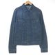 ����š�GUCCI EMBROIDERY BLIND FOR LOVE DENIM JACKET 44 430351 XR612 �֥롼 ���å���OȾ�ġ�