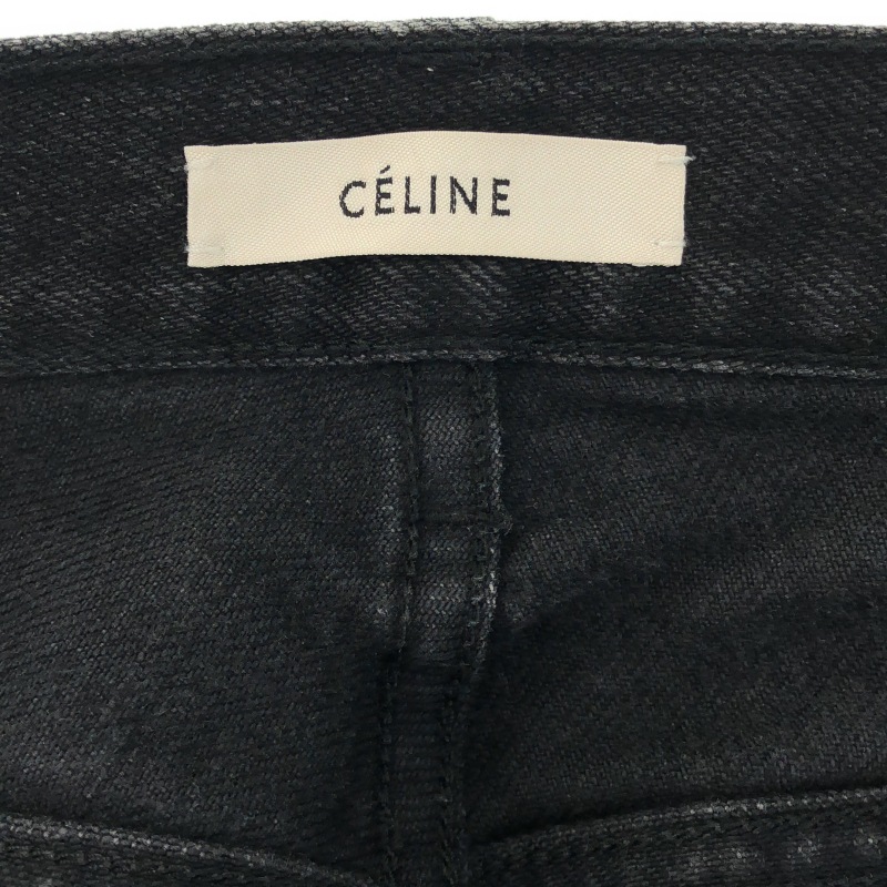����š�CELINE 18ss �����륢�åץǥ˥�ѥ�� ������36 2 1T67 �֥�å� ���꡼�̡�O˭�ġ�