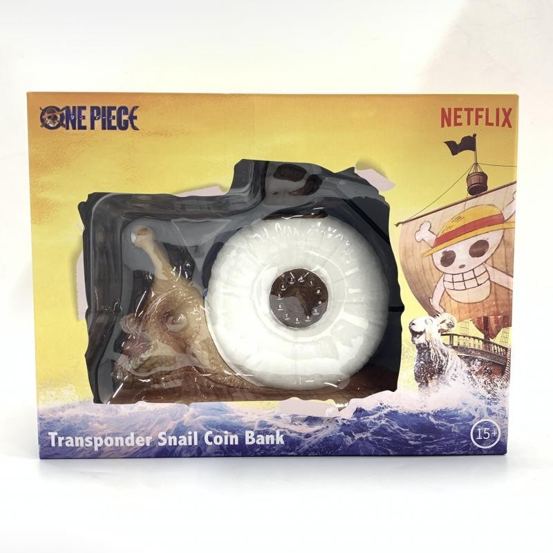 特別版キャラクターグッズ 中古】開封）貯金箱 ワンピース 電伝虫(ガープ) 【O半田店