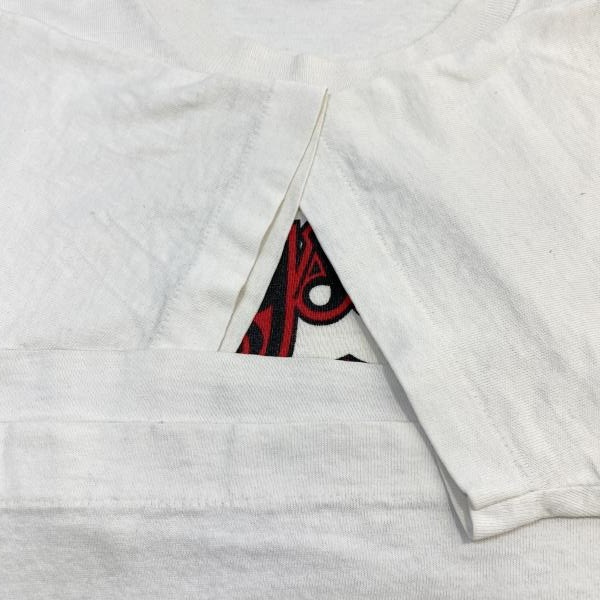 ����š�Fruit of the loom 90s ED ROTH��System Vondutch��S/S Tee �ۥ磻�� ������M �ե롼�ĥ��֥��롼���O������