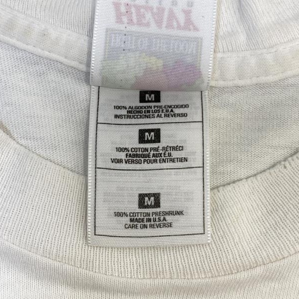 ����š�Fruit of the loom 90s ED ROTH��System Vondutch��S/S Tee �ۥ磻�� ������M �ե롼�ĥ��֥��롼���O������