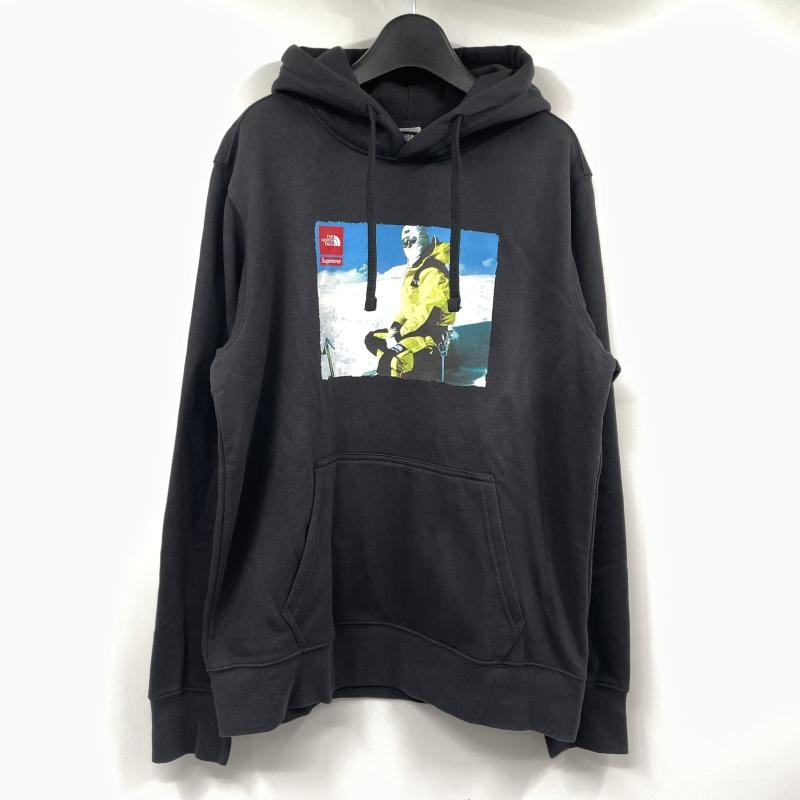 ����š�Supreme��The North Face 18FW Photo Hooded Sweatshirt EXPEDITION ������M �֥�å� ����ץ꡼�� ���Ρ����ե�������O˭�ġ�