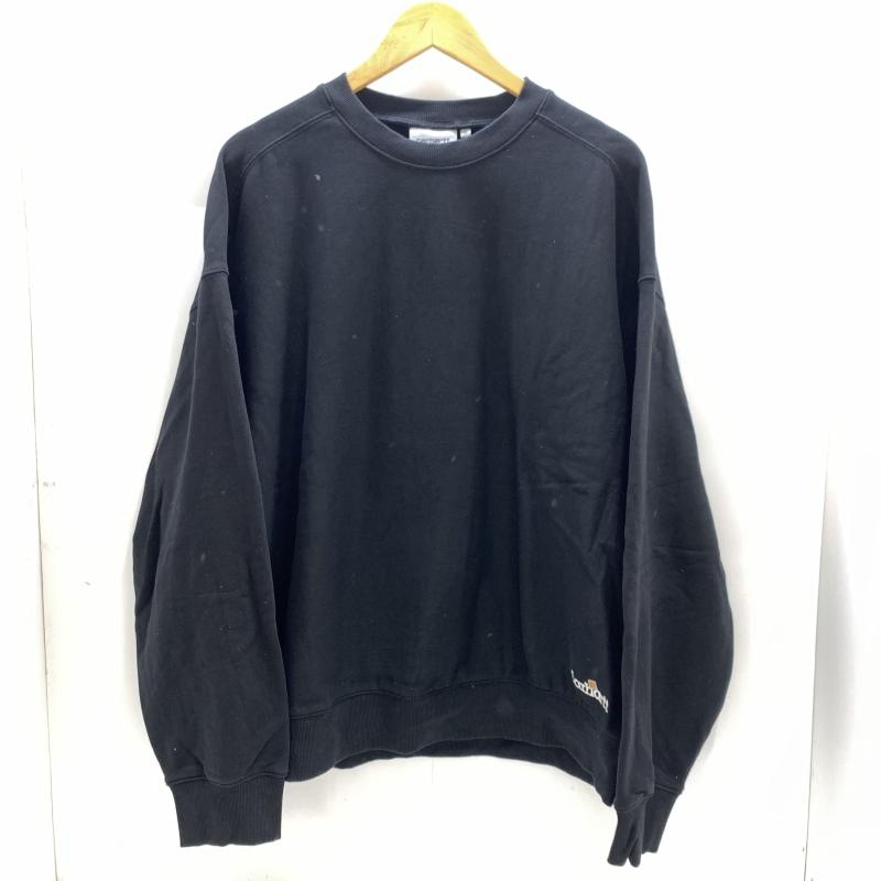 ����š�Carhartt  Carhartt WIP ���롼�ͥå� �������åȥȥ졼�ʡ� ������XL �֥�å� �����ϡ��ȡ�O��¼��