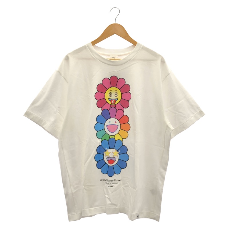 中古】KaiKai KiKi 村上隆 Lucky Chance Flowers Tシャツ TM-ZZ004663