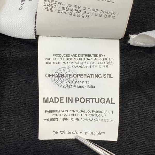 ����š�OFFWHITE 21ss markers �Хå�����ǡ������T����� s/s �֥�å� ������S OMAA038R21JER002 ���եۥ磻�ȡ�O������
