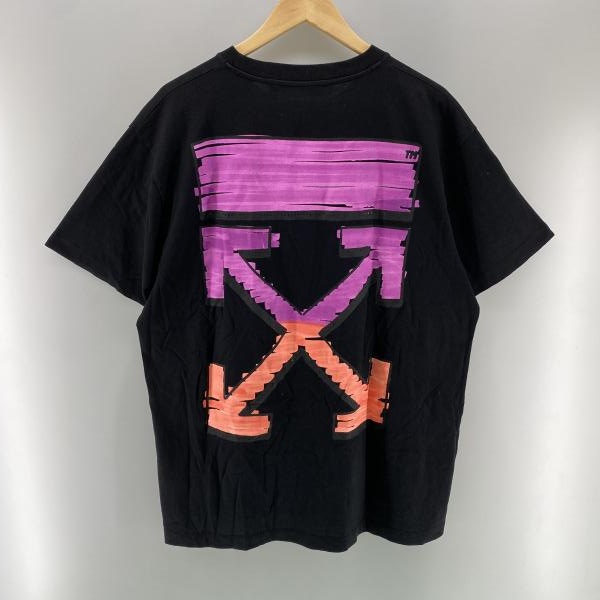 ����š�OFFWHITE 21ss markers �Хå�����ǡ������T����� s/s �֥�å� ������S OMAA038R21JER002 ���եۥ磻�ȡ�O������