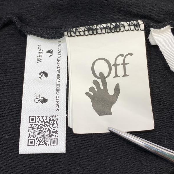 ����š�OFFWHITE 21ss markers �Хå�����ǡ������T����� s/s �֥�å� ������S OMAA038R21JER002 ���եۥ磻�ȡ�O������