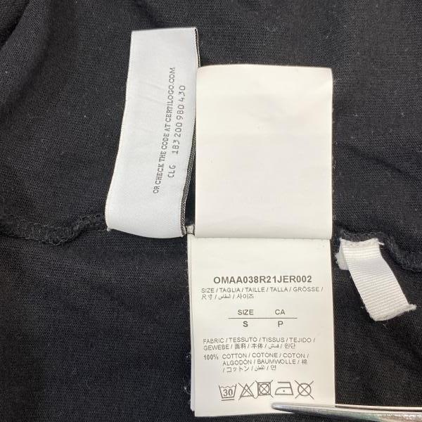 ����š�OFFWHITE 21ss markers �Хå�����ǡ������T����� s/s �֥�å� ������S OMAA038R21JER002 ���եۥ磻�ȡ�O������
