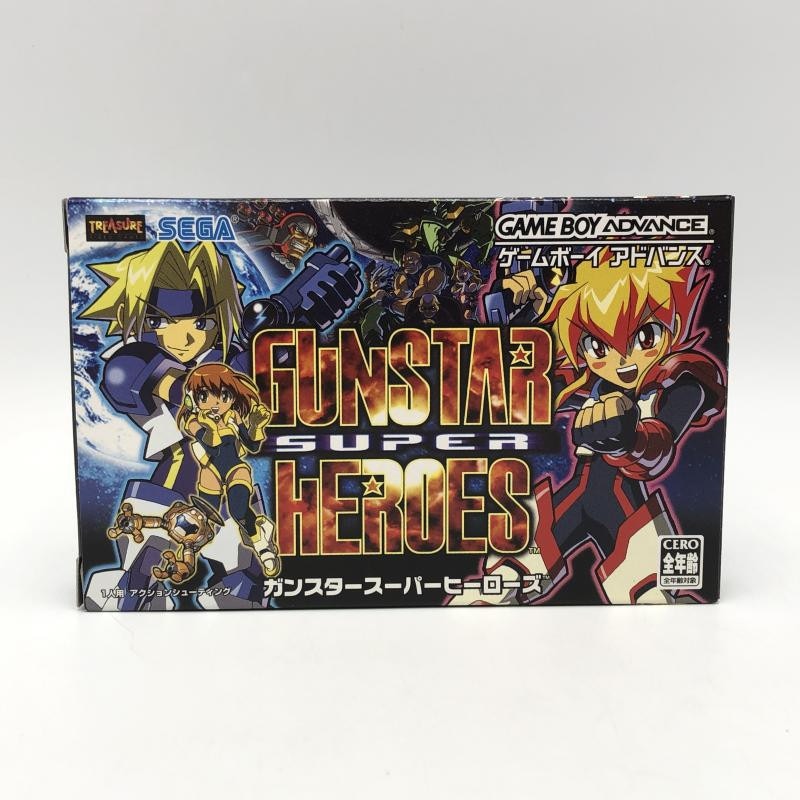 中古】GBA）セガ ガンスタースーパーヒーローズ ゲームボーイ