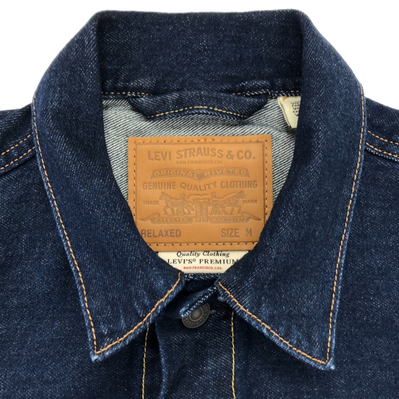 ����š�LEVI'S �ȥ�å������㥱�å� M �ͥ��ӡ� �꡼�Х�����OȾ�ġ�