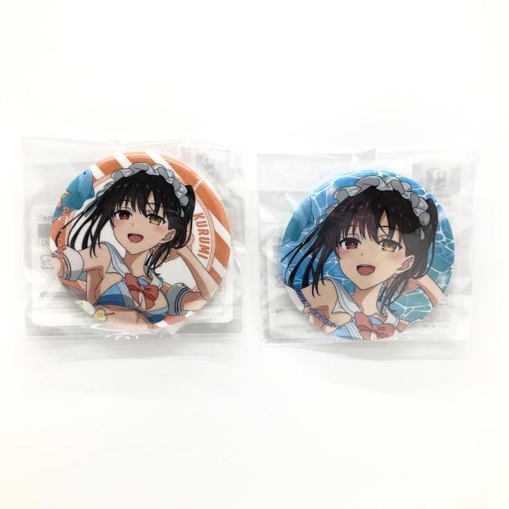 R*T様 デートアライブ 缶バッジくじ【狂三】 中古】未開封） 時崎狂三 缶バッジ 2種セット くじコレ デート・ア