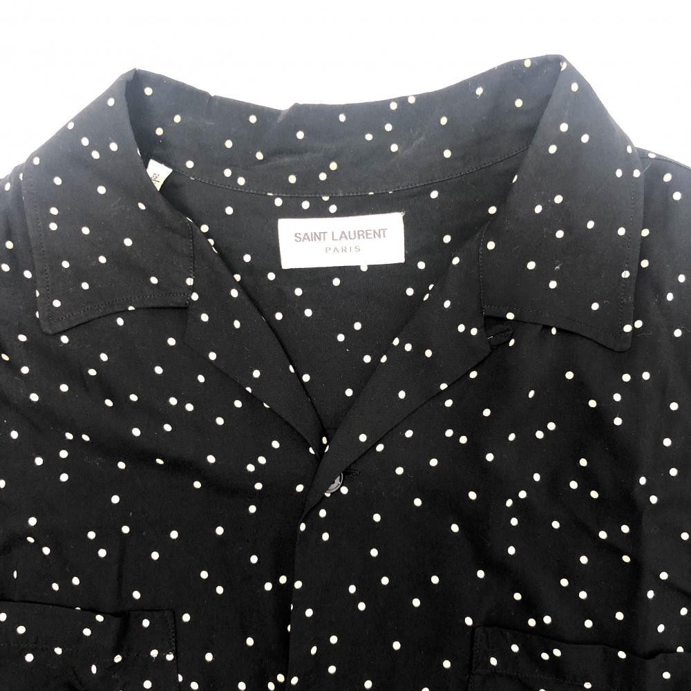 šSAINT LAURENT PARIS 졼ɥåȾµ 15 1/2 415167 Y935LO˭Ź