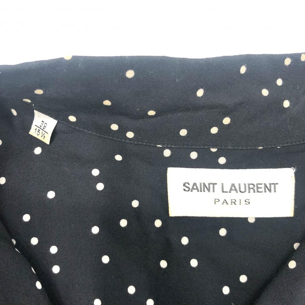 šSAINT LAURENT PARIS 졼ɥåȾµ 15 1/2 415167 Y935LO˭Ź