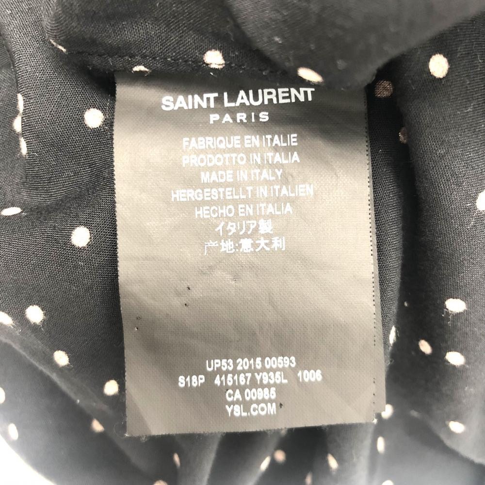šSAINT LAURENT PARIS 졼ɥåȾµ 15 1/2 415167 Y935LO˭Ź