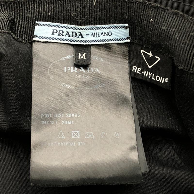 šPRADA RE-NYLON Хåȥϥå M 1HC137 2DMI ֥å ʥ ץOȾŹ