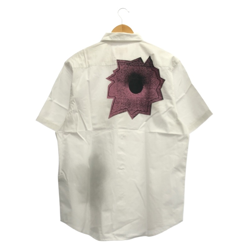 ����š�Supreme 22SS Nate Lowman S/S Shirt Ⱦµ����� L �ۥ磻�� ����ץ꡼���OȾ�ġ�