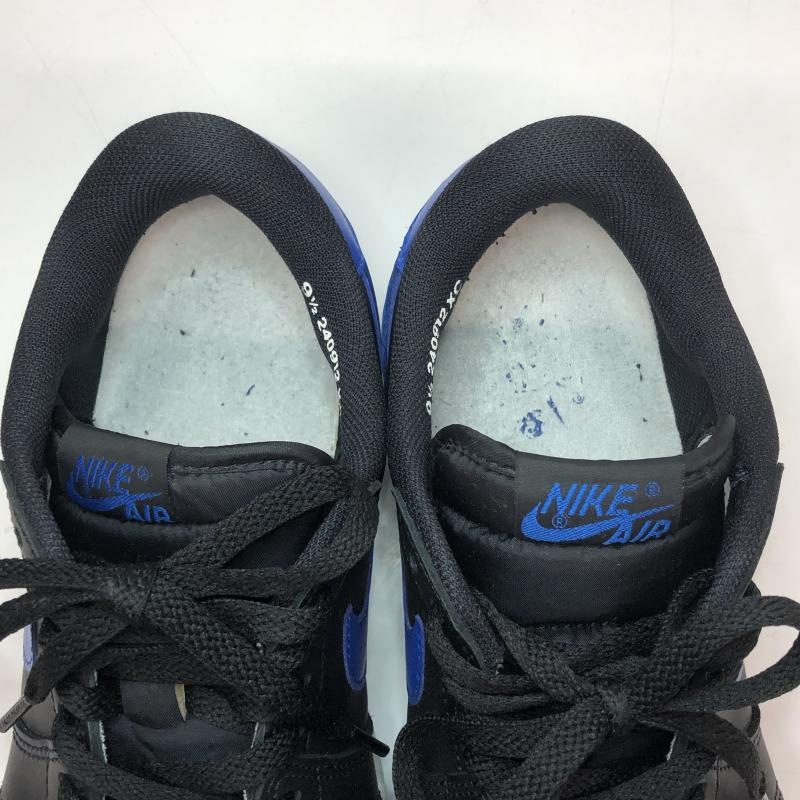 šNIKE AIR JORDAN 1 LOW 85 BLACK AND ROYAL BLUE 27.5cm IB1981-004OΩŹ