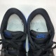 šNIKE AIR JORDAN 1 LOW 85 BLACK AND ROYAL BLUE 27.5cm IB1981-004OΩŹ