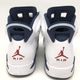 ����š�Nike Air Jordan 6 Retro White and Midnight Navy 29cm CT8529-164 �ʥ��� �������硼�����O��Ω��