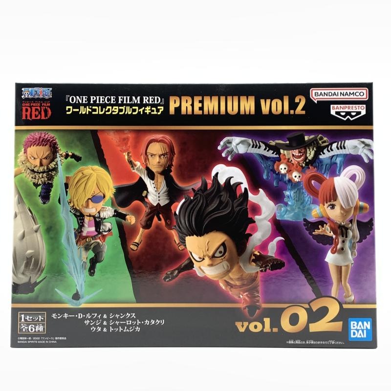 ����šۥХ���� ONE PIECE FILM RED ���ɥ��쥯���֥�ե����奢 PREMIUM vol.2 ����� WCF��OȾ�ġ�