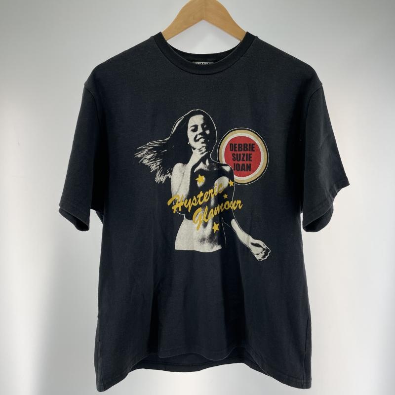 ����š�HYSTERIC GLAMOUR RUNNIN AWAY T����� �֥�å� ������XL �ҥ��ƥ�å�����ޡ� ����ե��å�T����� 02251CT42��O���ܡ�
