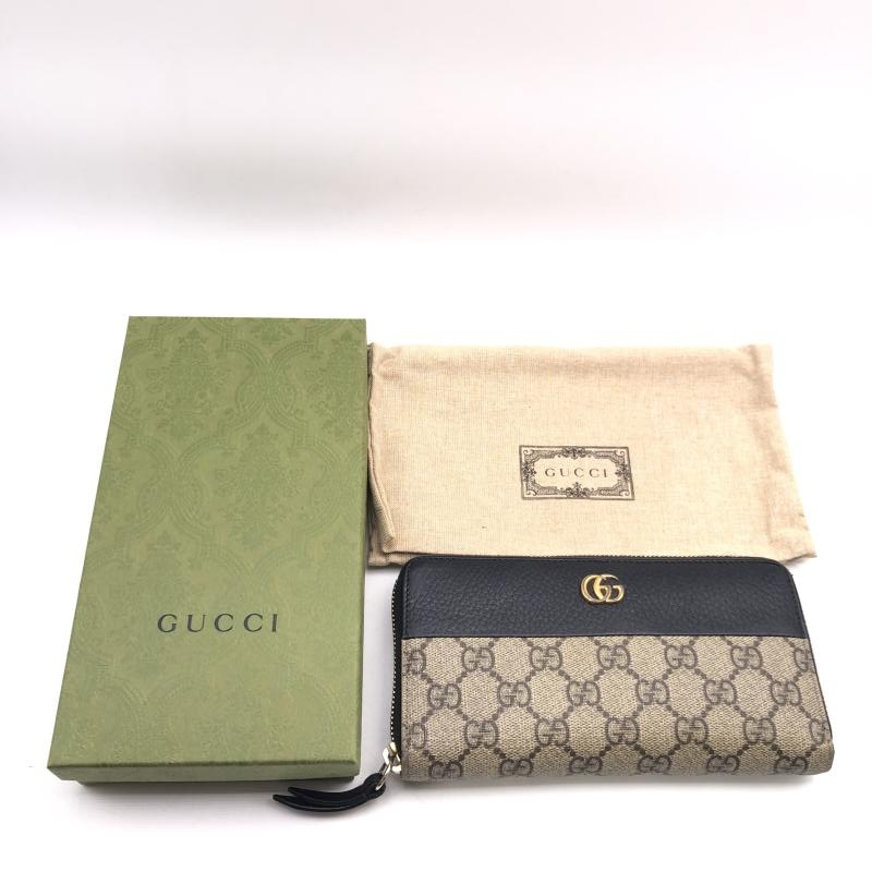 ����š�GUCCI ���֥�G �Х����顼 ���åץ��饦��ɥ�����å� �֥�å�/�֥饦�� 456117 ���å���O˭�ġ�