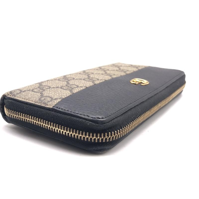 ����š�GUCCI ���֥�G �Х����顼 ���åץ��饦��ɥ�����å� �֥�å�/�֥饦�� 456117 ���å���O˭�ġ�
