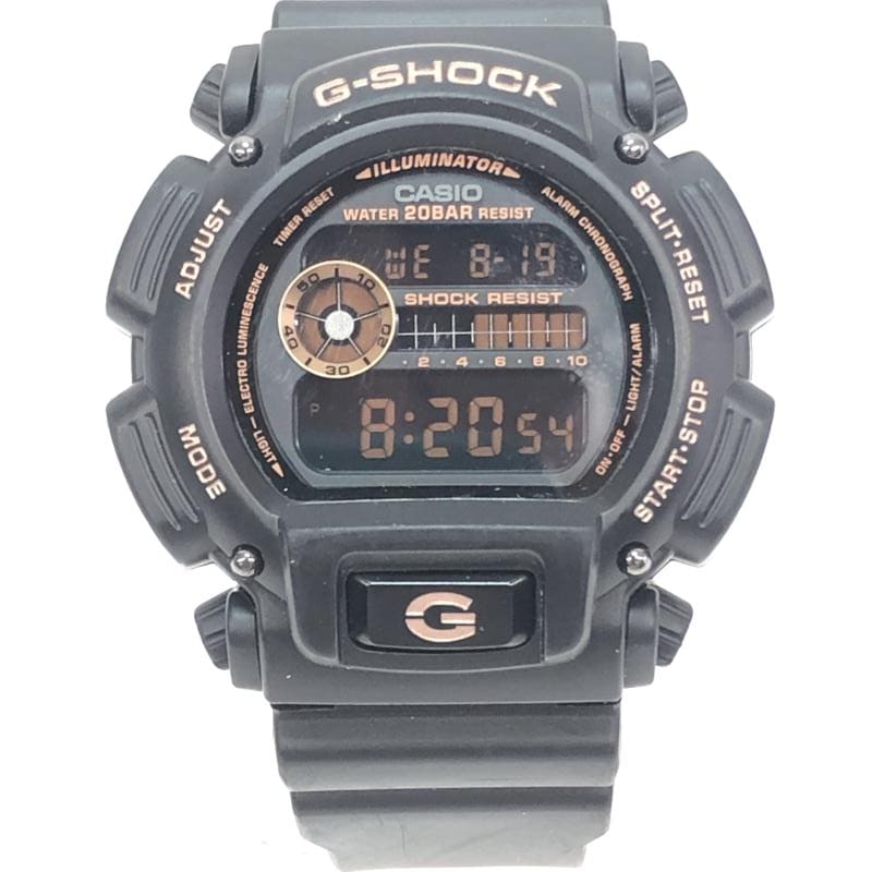 中古】G-SHOCK CASIO ジーショック カシオ DW-9052GBX-1A4JF ブラック