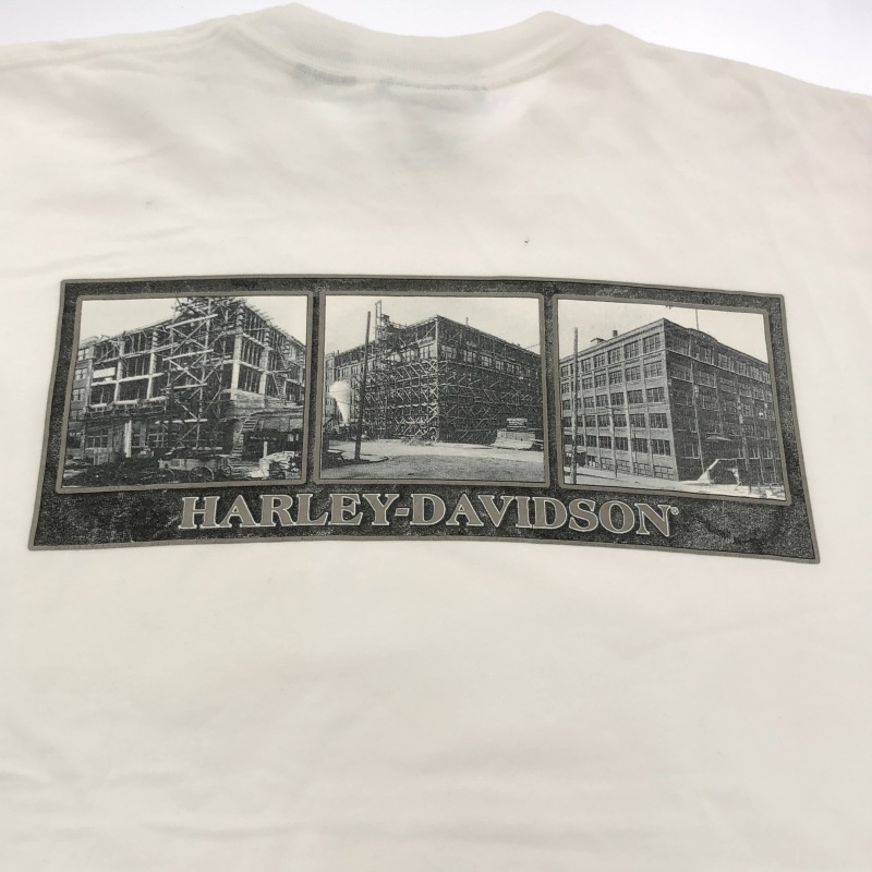 ����š�Harley Davidson �ݥ��å�Tee S �ۥ磻�� �ϡ��졼 ���ӥåɥ����OȾ��Ź��