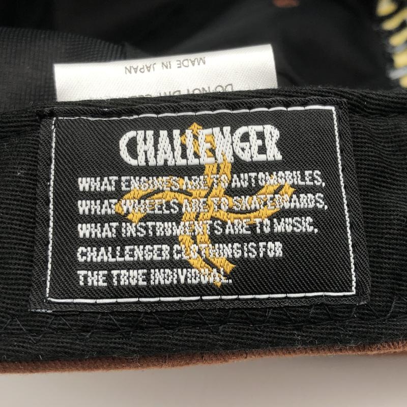 ����š�CHALENGER Crash Logo Cap �֥饦�� �����󥸥㡼��OȾ�ġ�