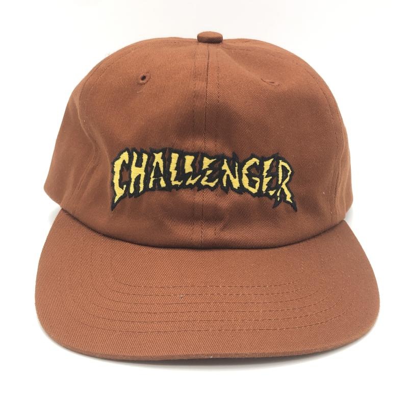 ����š�CHALENGER Crash Logo Cap �֥饦�� �����󥸥㡼��OȾ�ġ�