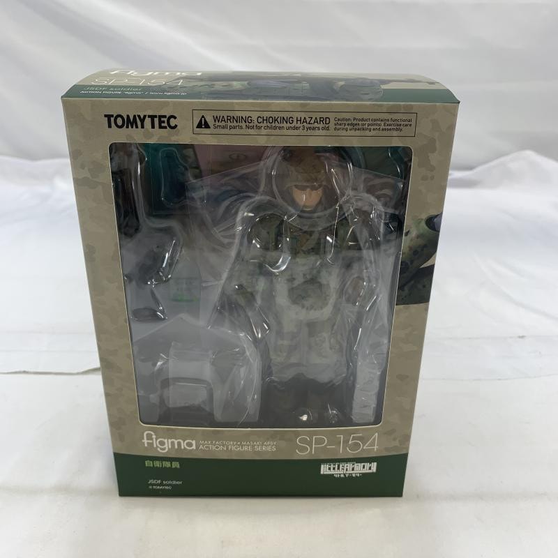 開封済 TOMYTEC figma SP-154 自衛隊員 中古】未開封)TOMYTEC figma SP-154 自衛隊員 フィギュア リトル