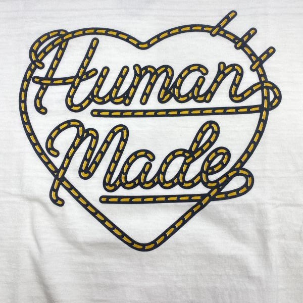 ����š�HUMAN MADE �����ץ��� Graphic T-Shirt �ۥ磻�� XL���ҥ塼�ޥ�ᥤ�ɡ�O����Ź��
