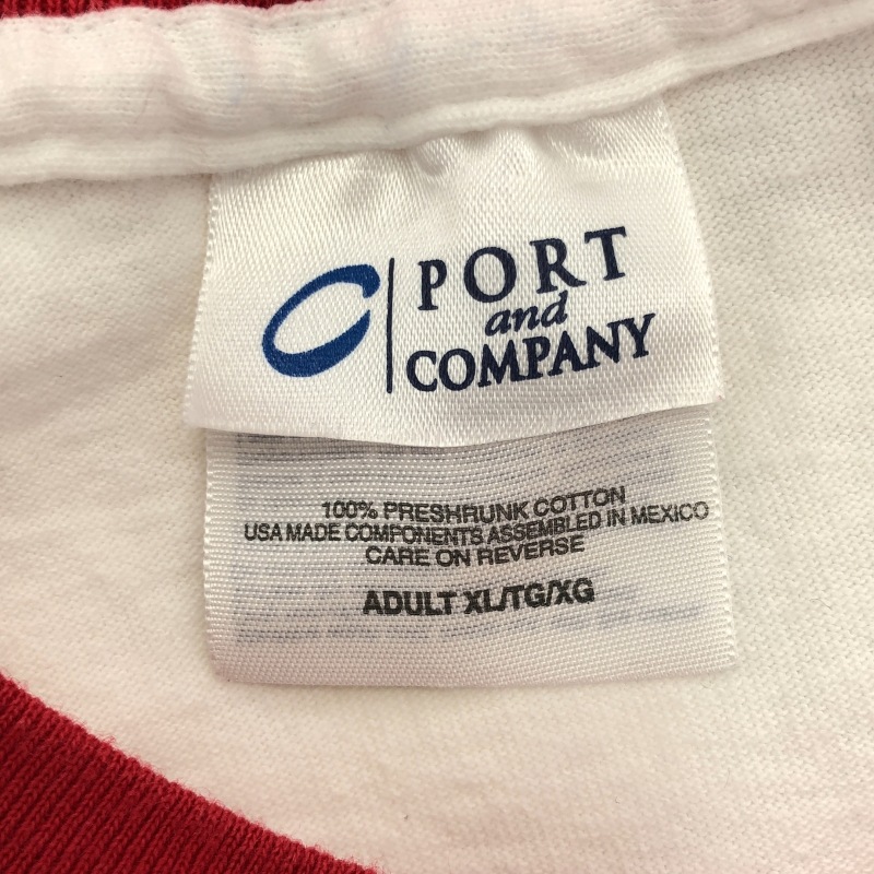 ����š�PORT��COMPANY ��󥬡�T����� XL �ۥ磻�� �ݡ��ȥ���ɥ���ѥˡ���OȾ��Ź��